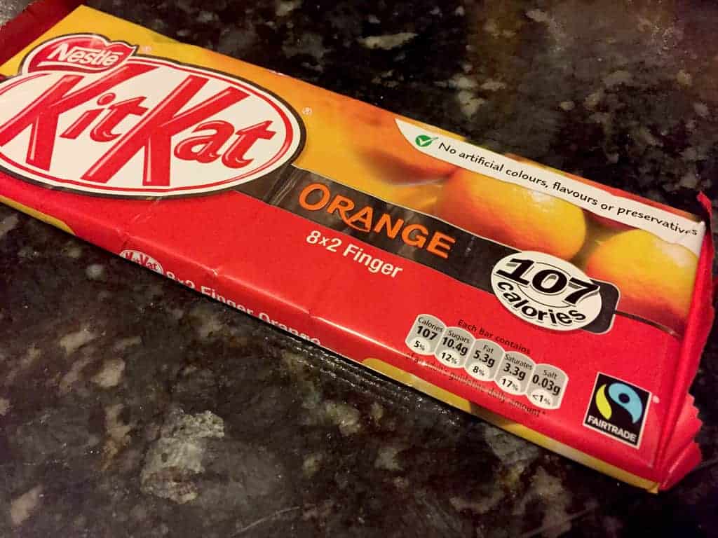 KitKat "Orange" - Hong Kong