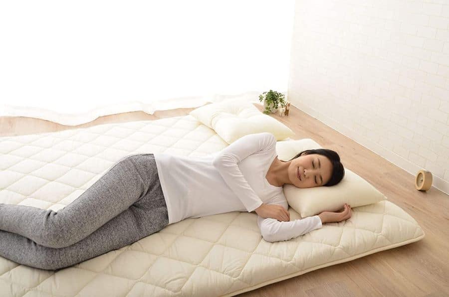 futon mattress with firm cotton tufted japanese style