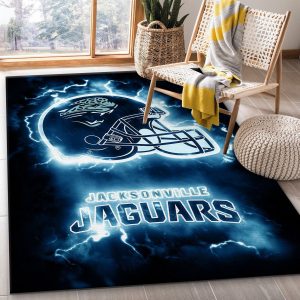 Jacksonville Jaguars NFL Football Team Area Rug For Gift Living Room Rug US  Gift Decor