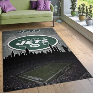 New York Jets American Foo Nfl Area Rug For Gift Bedroom Rug Home Decor  Floor Decor