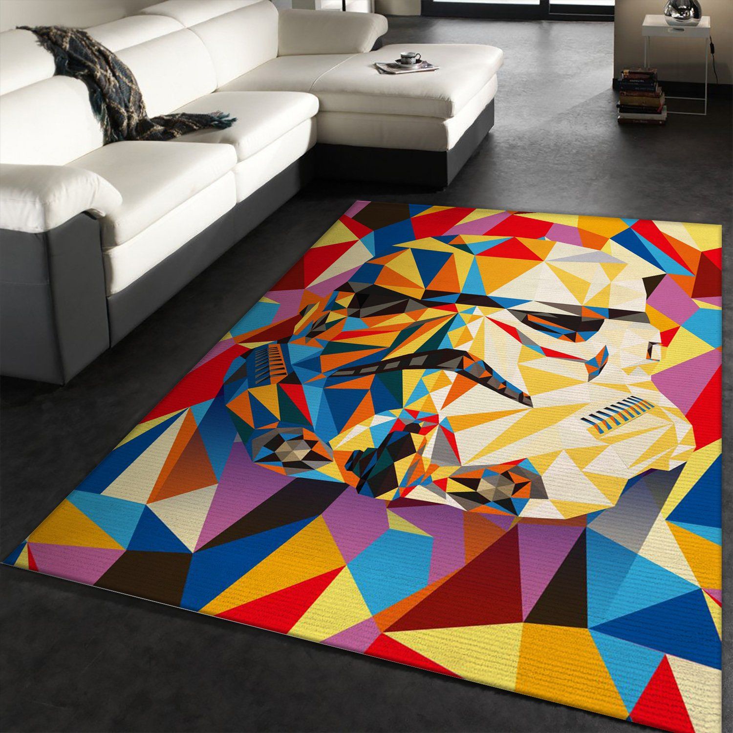 Abstract Star War Area Rug Carpet, Living Room Rug, Christmas Gift US Decor