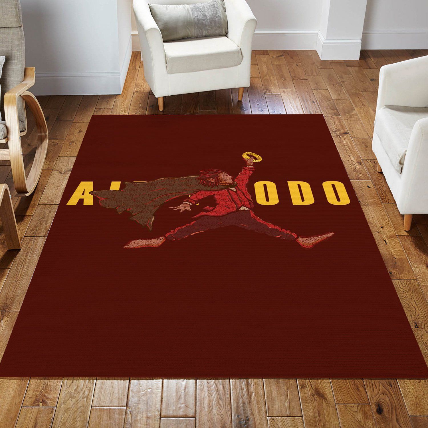 Air Frodo Jordan Area Rug Living Room Rug US Gift Decor