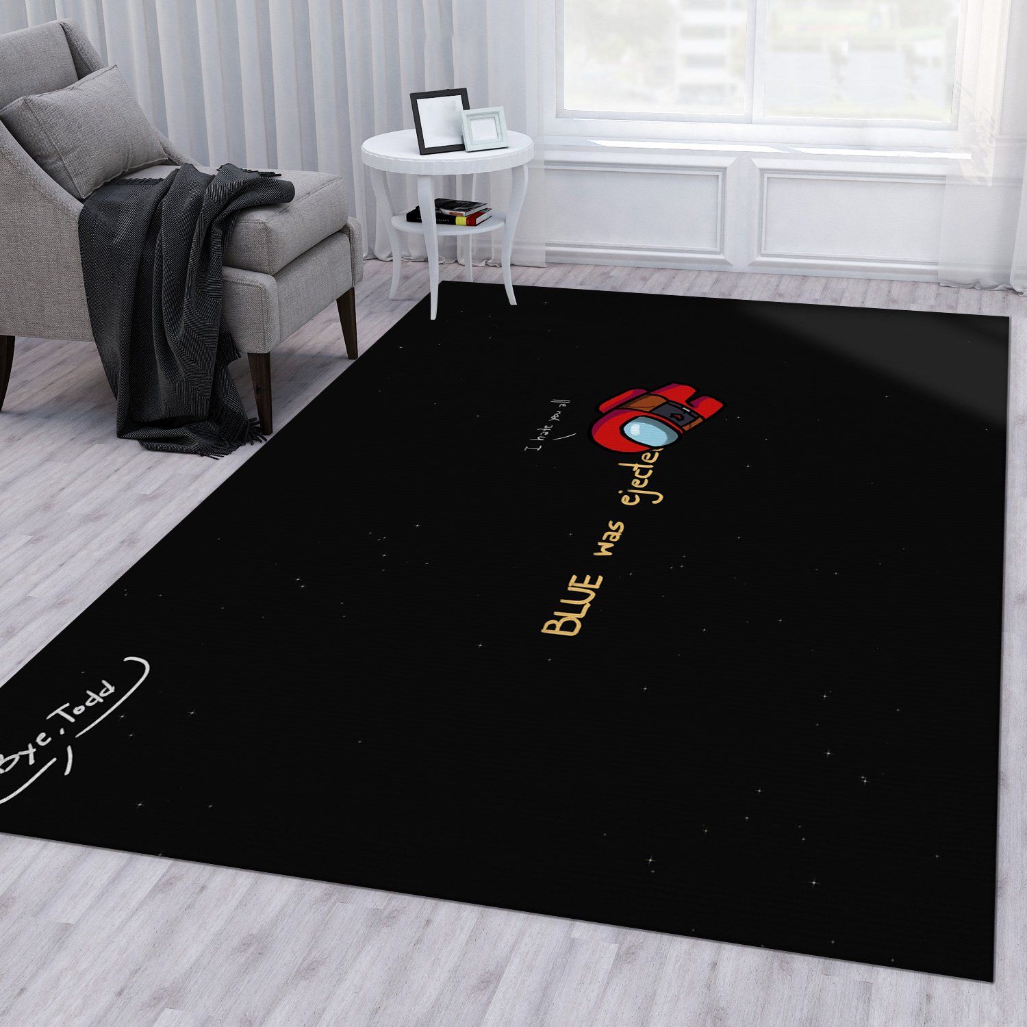 Among Us Ver7 Area Rug Bedroom Rug US Gift Decor