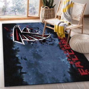 Atlanta Falcons Nfl Team Logo Retro Style Nice Gift Home Decor Rectangle  Area Rug - Travels in Translation