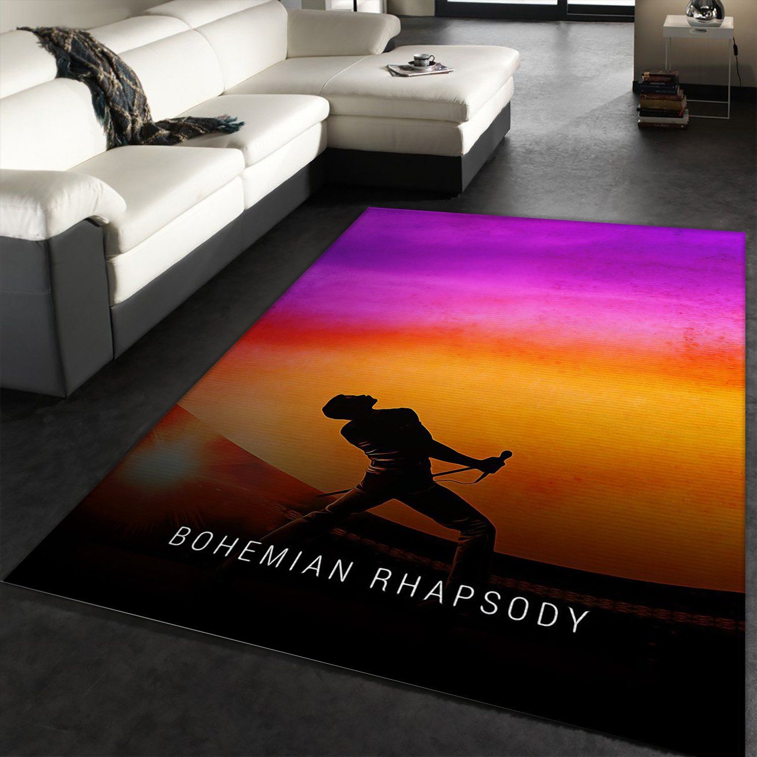 Bohemian Rhapsody Rug Movie Rug Christmas Gift US Decor