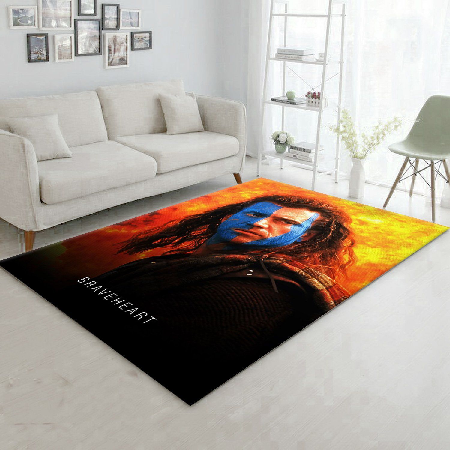 Braveheart Area Rug Art Painting Movie Rugs Christmas Gift US Decor