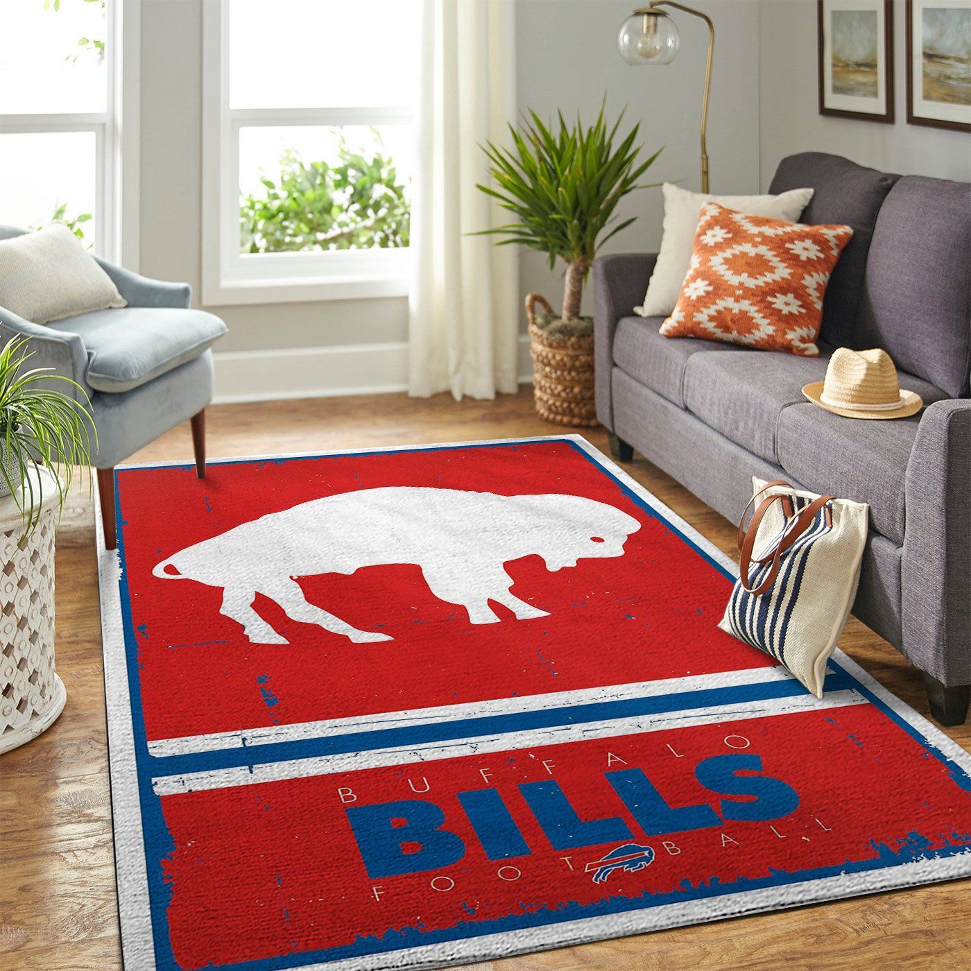 Buffalo Bills Nfl Team Logo Retro Style Nice Gift Home Decor