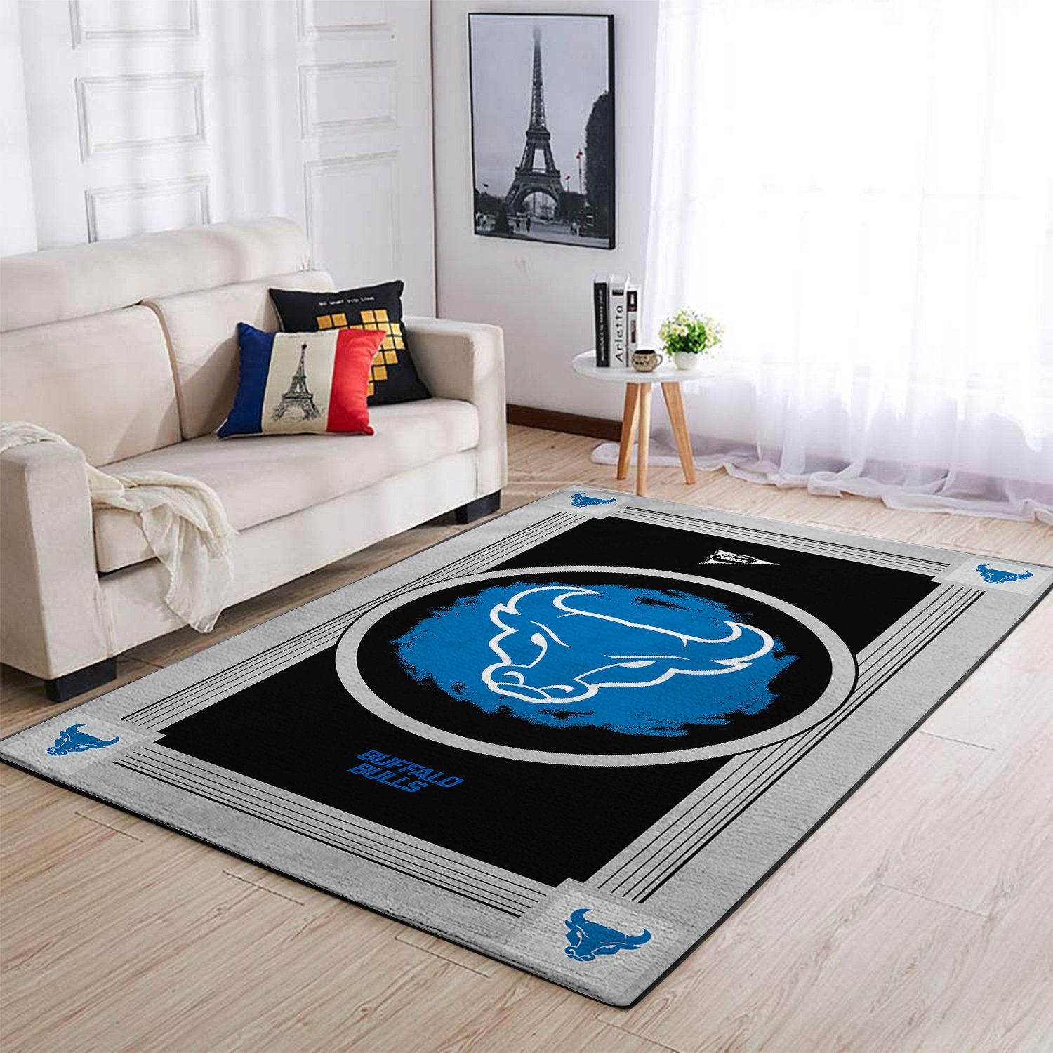 Buffalo Bulls Ncaa Team Logo Nice Gift Home Decor Rectangle Area Rug