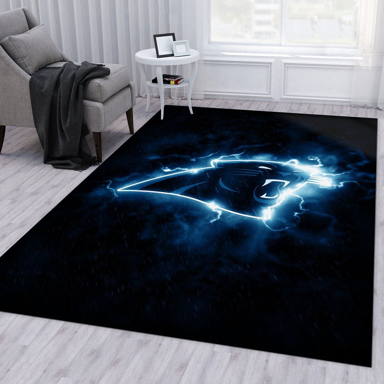 Carolina Panthers NFL Rug Living Room Rug US Gift Decor