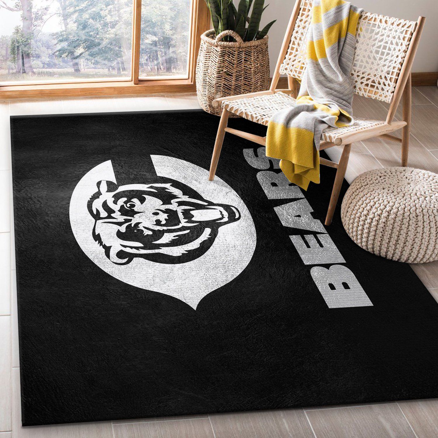 Chicago Bears American Football NFL Gifts Living Room Carpet Rug