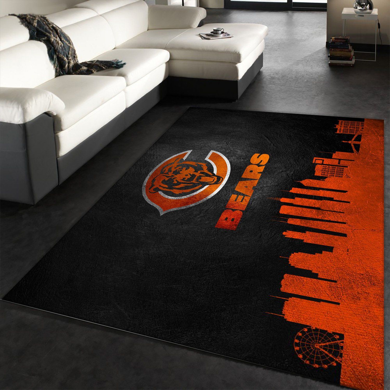 Chicago Bears Skyline NFL Team Logos Area Rug, Living Room Rug, Christmas  Gift US Decor - Travels in Translation