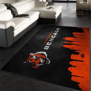 NFL Home Field Cincinnati Bengals Area Rug - Carpetmart.com