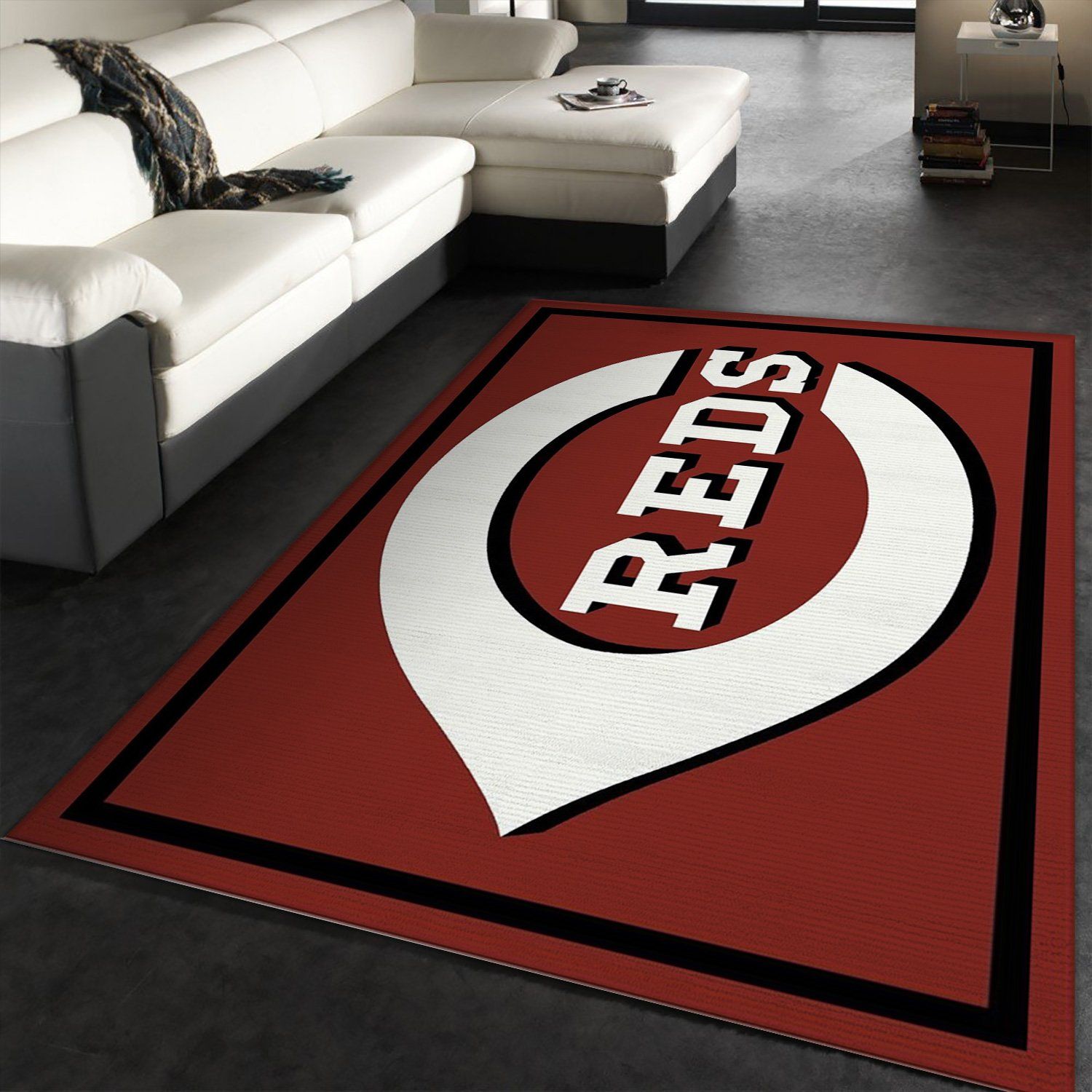 Cincinnati Reds Imperial Spirit MLB Rug Area Rug, Living room and bedroom Rug, Family Gift US Decor