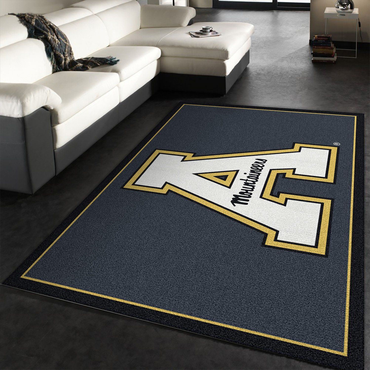 College Spirit Appalachian State Sport Area Rug For Christmas Team Logo Floor Decor Home Decor