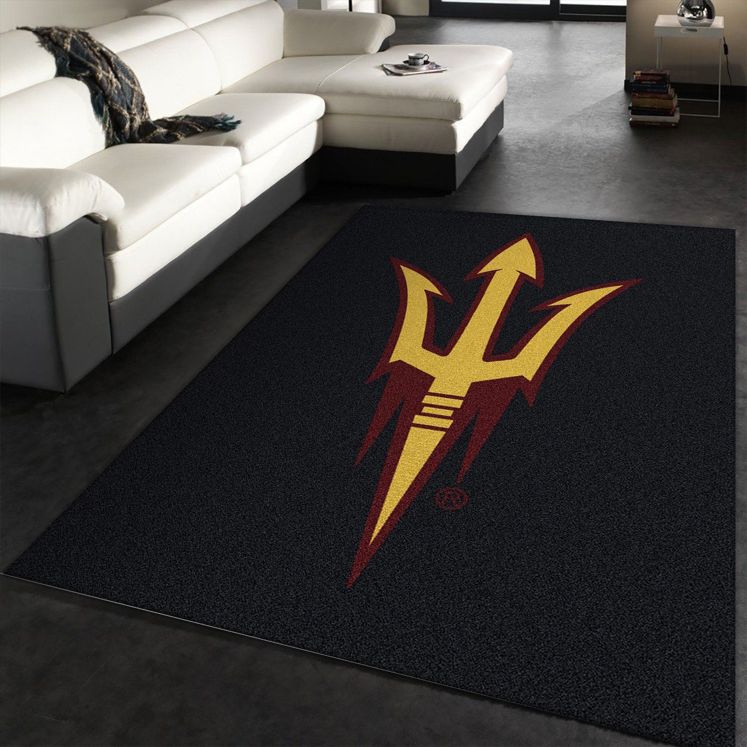 College Spirit Arizona State Sport Area Rug For Christmas Team Logo Christmas Gift US Decor