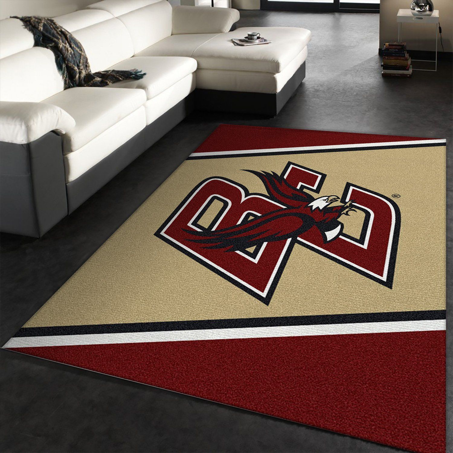 College Spirit Boston College Sport Area Rug For Christmas Team Logo Floor Decor Home Decor