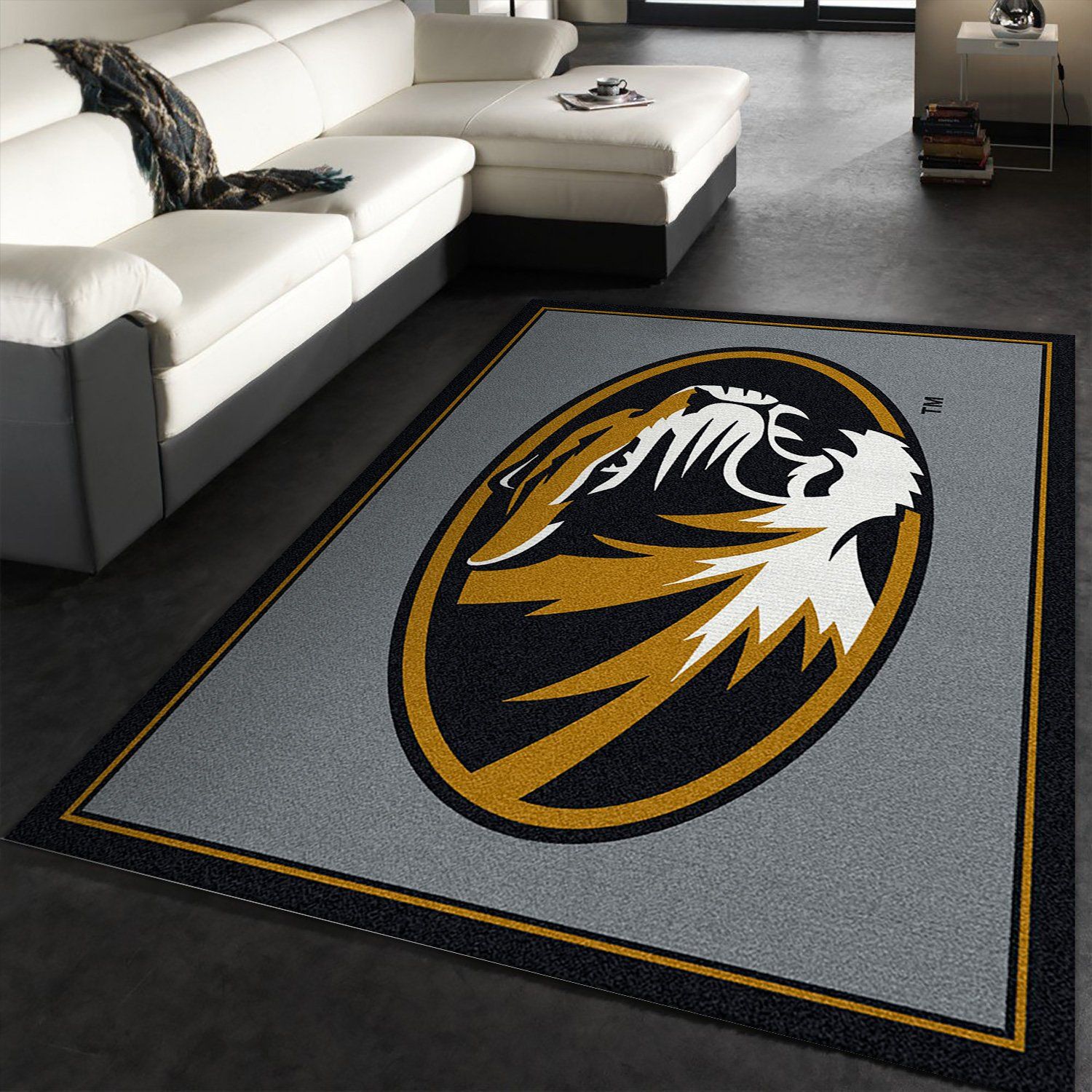 College Spirit Missouri Sport Area Rug For Christmas Team Logo Christmas Gift US Decor