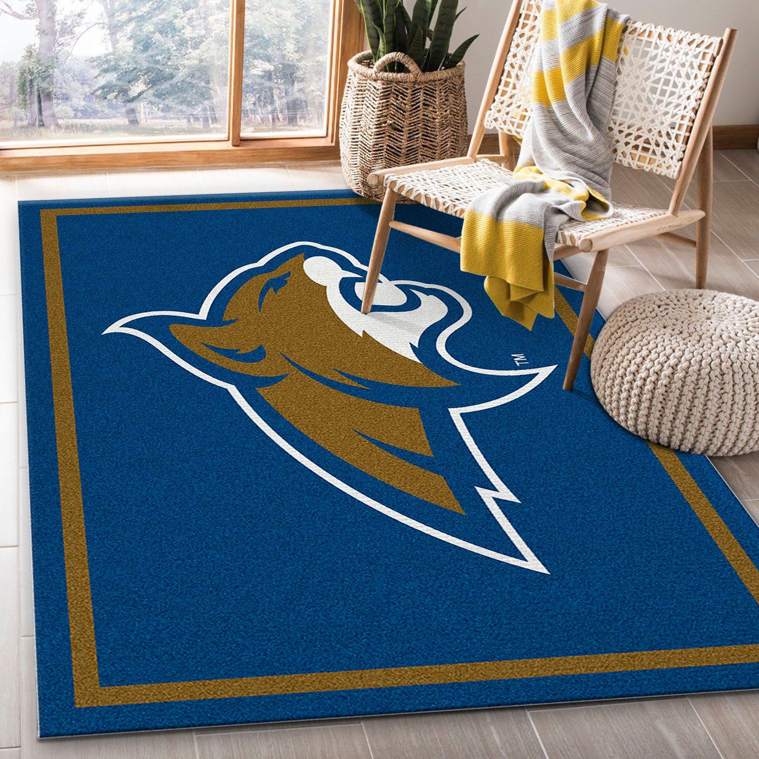 College Spirit Montana State Sport Area Rug Team Logo Floor Decor Home Decor