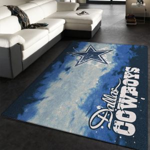 Dallas Cowboys Nfl Team Logo Camo Style Nice Gift Home Decor Rectangle Area  Rug