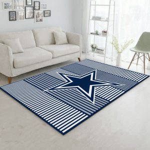 Dallas Cowboys Floor Area Rug Nfl Football Home Decor 01 - Travels in  Translation