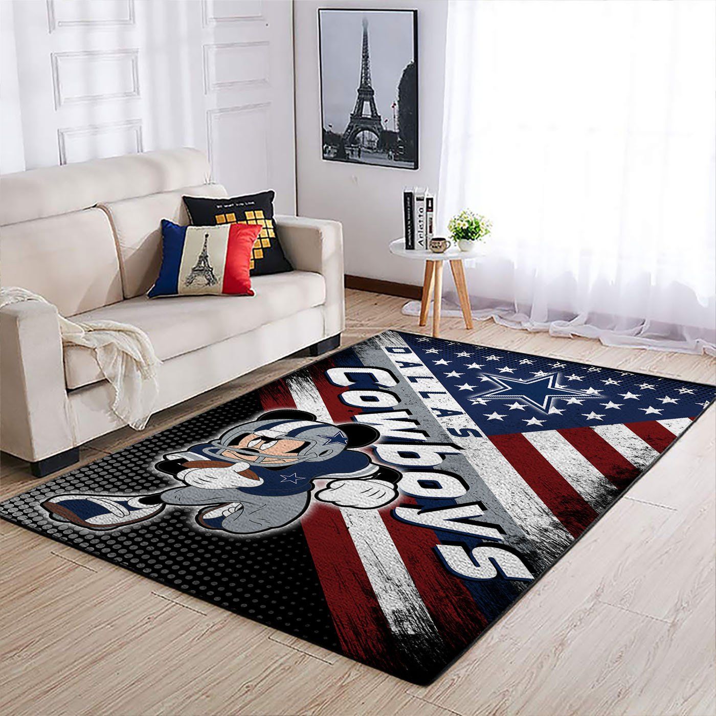 Dallas Cowboys NFL Rug Living Room Rug US Gift Decor - Travels in