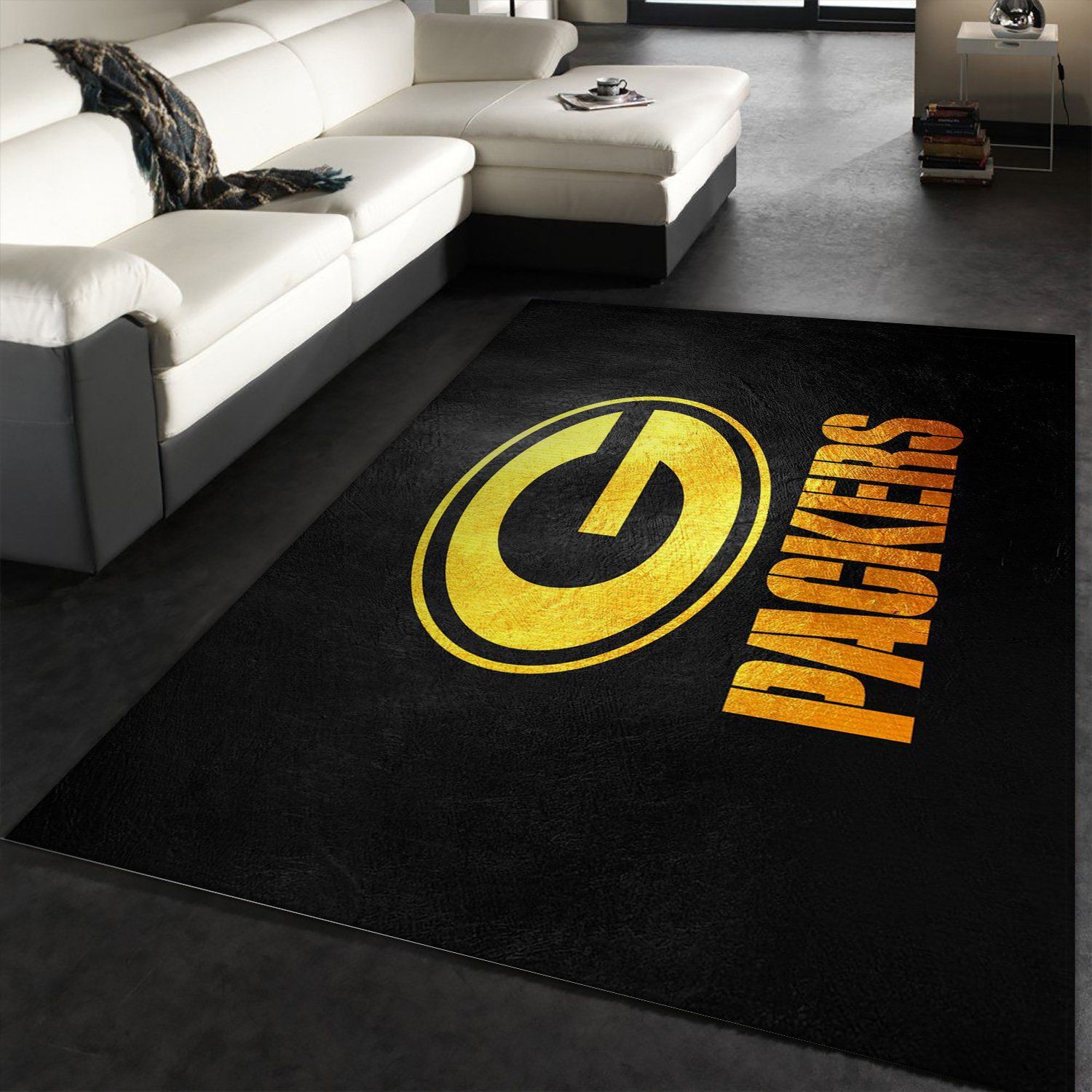 Green Bay Packers NFL Team Logo Helmet Nice Gift Home Decor Area Rug Rugs  For Living Room Rug Home Decor