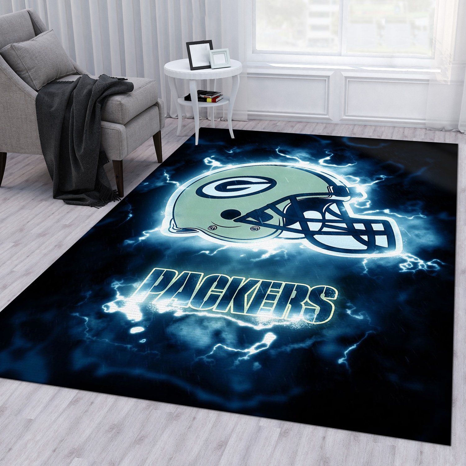 Green Bay Packers Fade Rug Nfl Team Area Rug Carpet, Bedroom Rug, Christmas  Gift US Decor - Travels in Translation