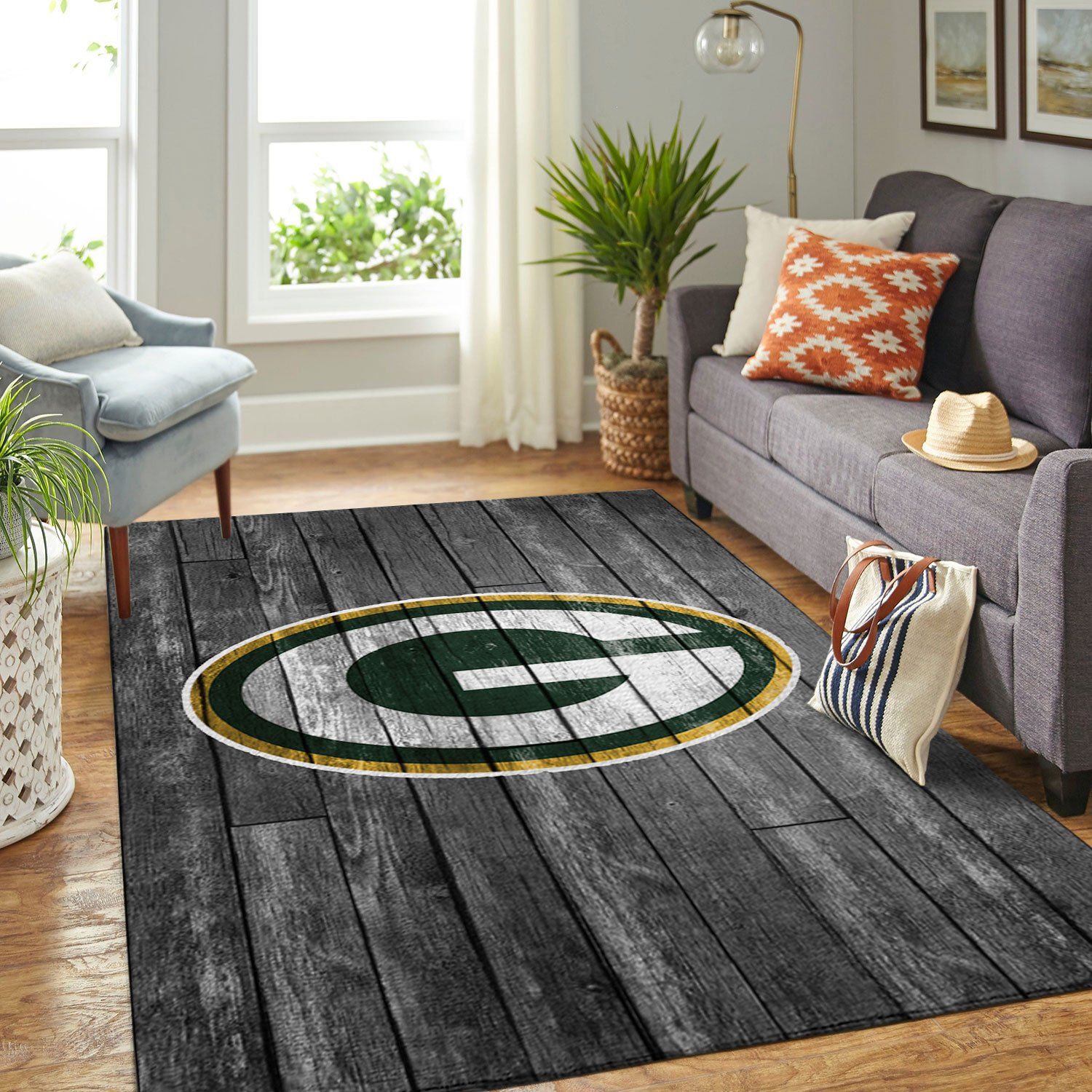 Green Bay Packers Home Field Rug