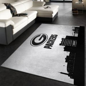 Green Bay Packers NFL Team Logo Helmet Nice Gift Home Decor Area Rug Rugs  For Living Room Rug Home Decor - Peto Rugs