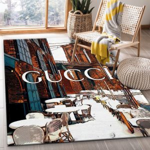 Dapper Lisa Louis Vuitton Vs Gucci Area Rug - REVER LAVIE