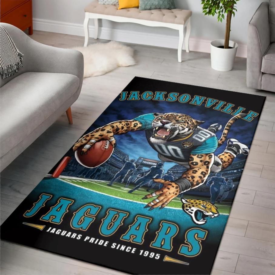 Jacksonville Jaguars NFL Area Rug For Christmas, Living Room Rug, Floor  Decor Home Decor - Travels in Translation