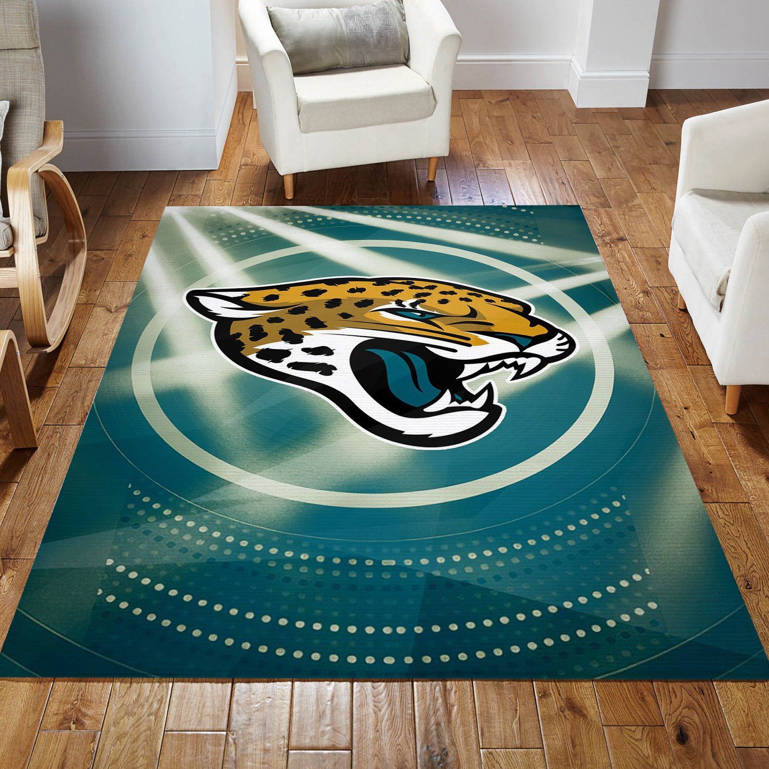 JACKSONVILLE JAGUARS HOMEFIELD RUG