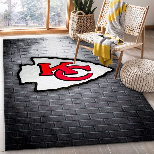 Kansas City Chiefs Nfl Area Rug Bedroom Rug Us Gift Decor Travels In Translation