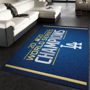 Los Angeles Dodgers Team Colors Doormat