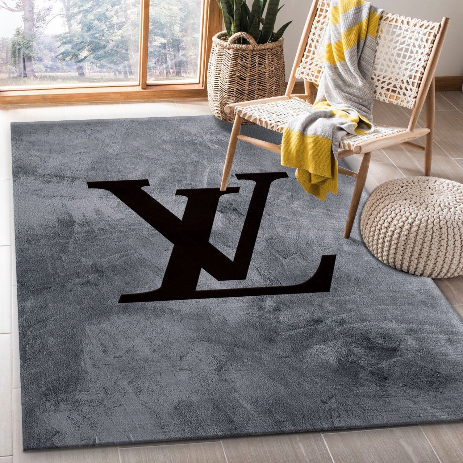 Louis Vuitton Area  Best Seller Sku 3914 Rug - Inktee Store