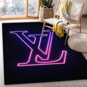 Louis Vuitton Area Rug Colorful Hypebeast Fashion Brand Living Room Carpet  Floor D?cor