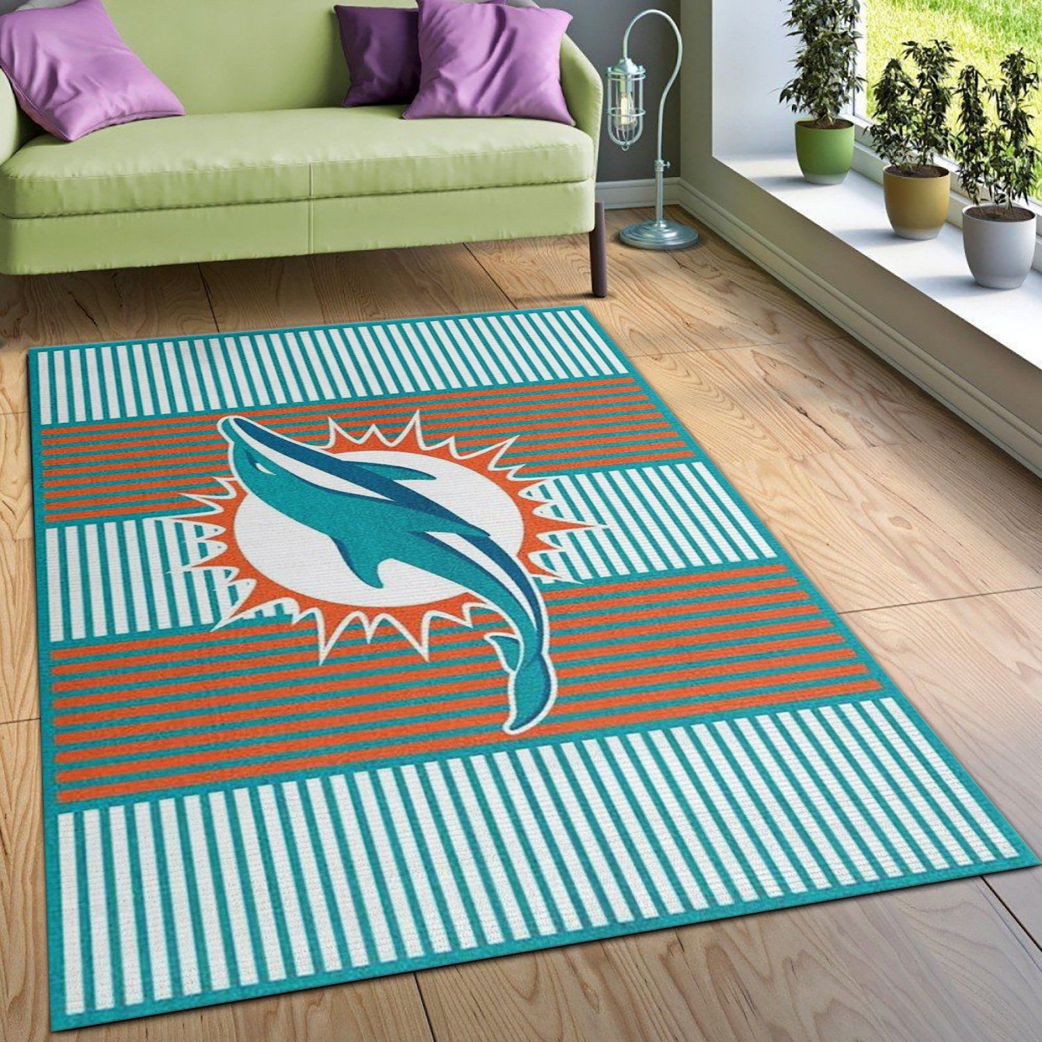 Miami Dolphins Door Cover Miami Dolphins Decor Miami -   Hong Kong