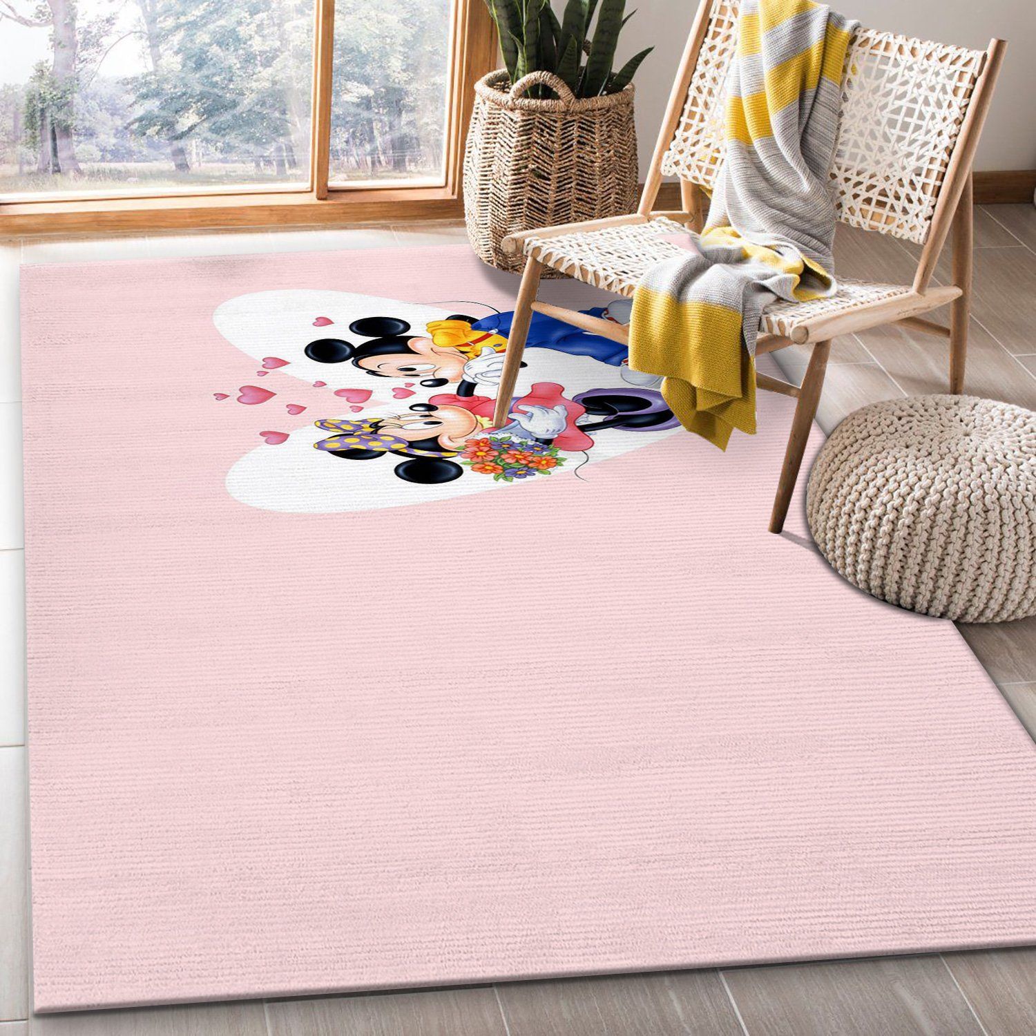 Minnie Mouse Ver14 Movie Area Rug Bedroom Rug Home Us Decor Travels In Translation