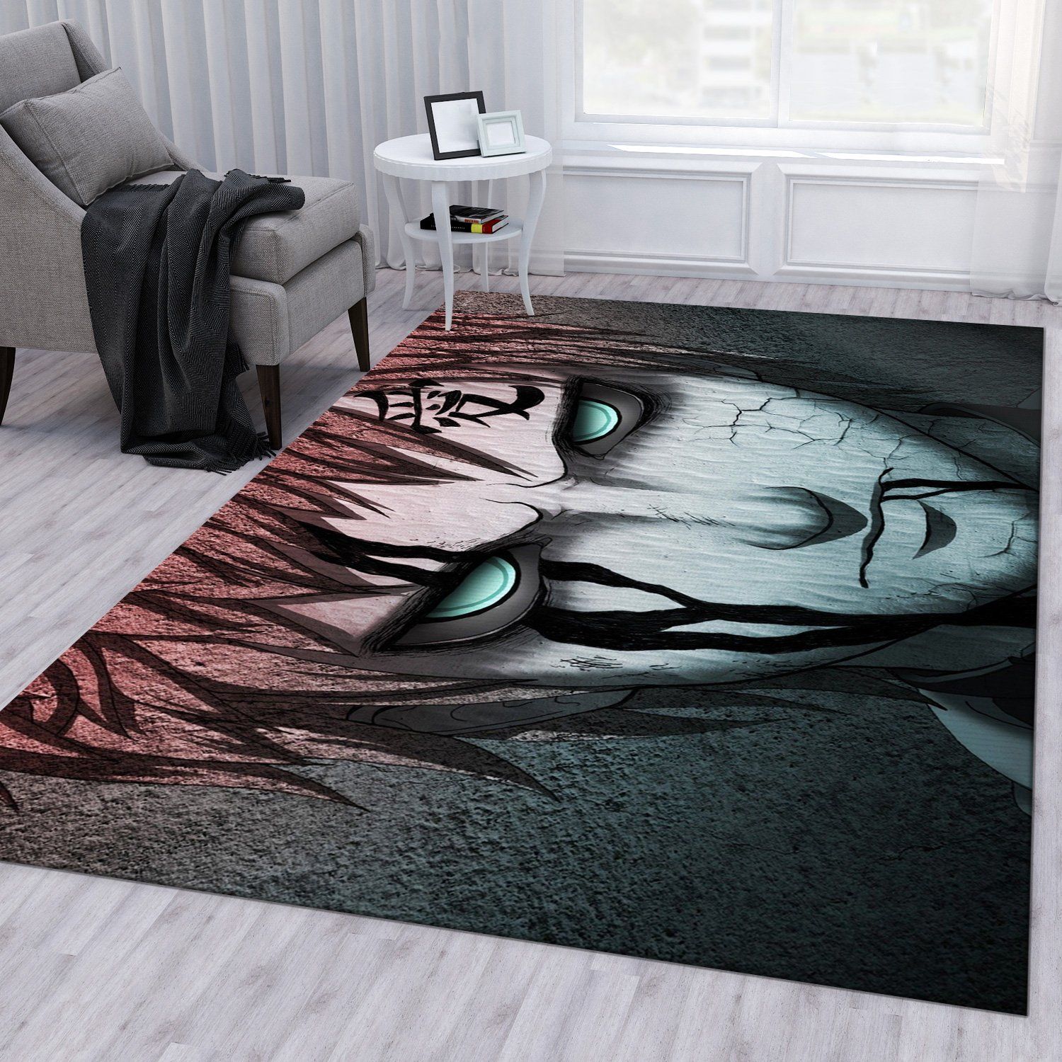Hatake Kakashi Chidori Anime Area Rug  Carpet in 2023  Rugs on carpet  Colorful rugs Area rugs