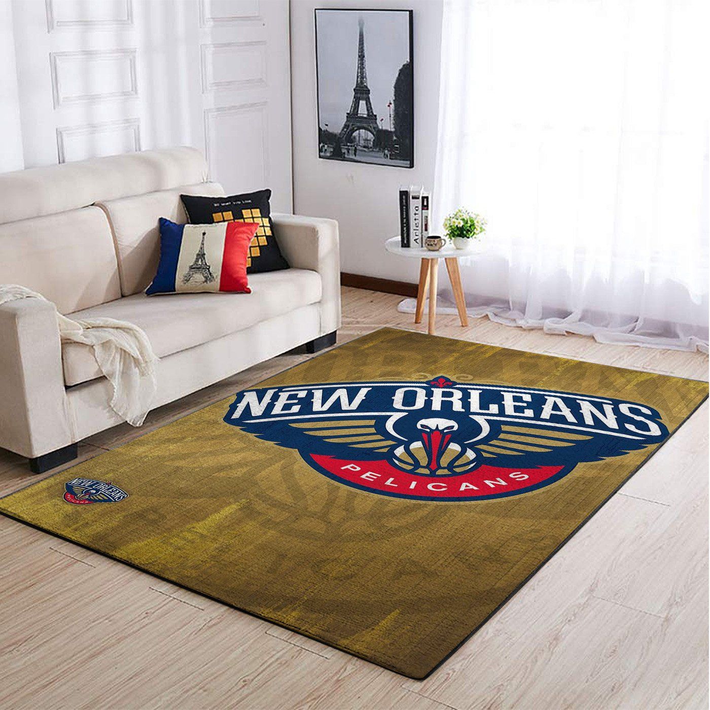 New Orleans Pelicans Nba Team Logo Style Nice Gift Home Decor Rectangle Area Rug