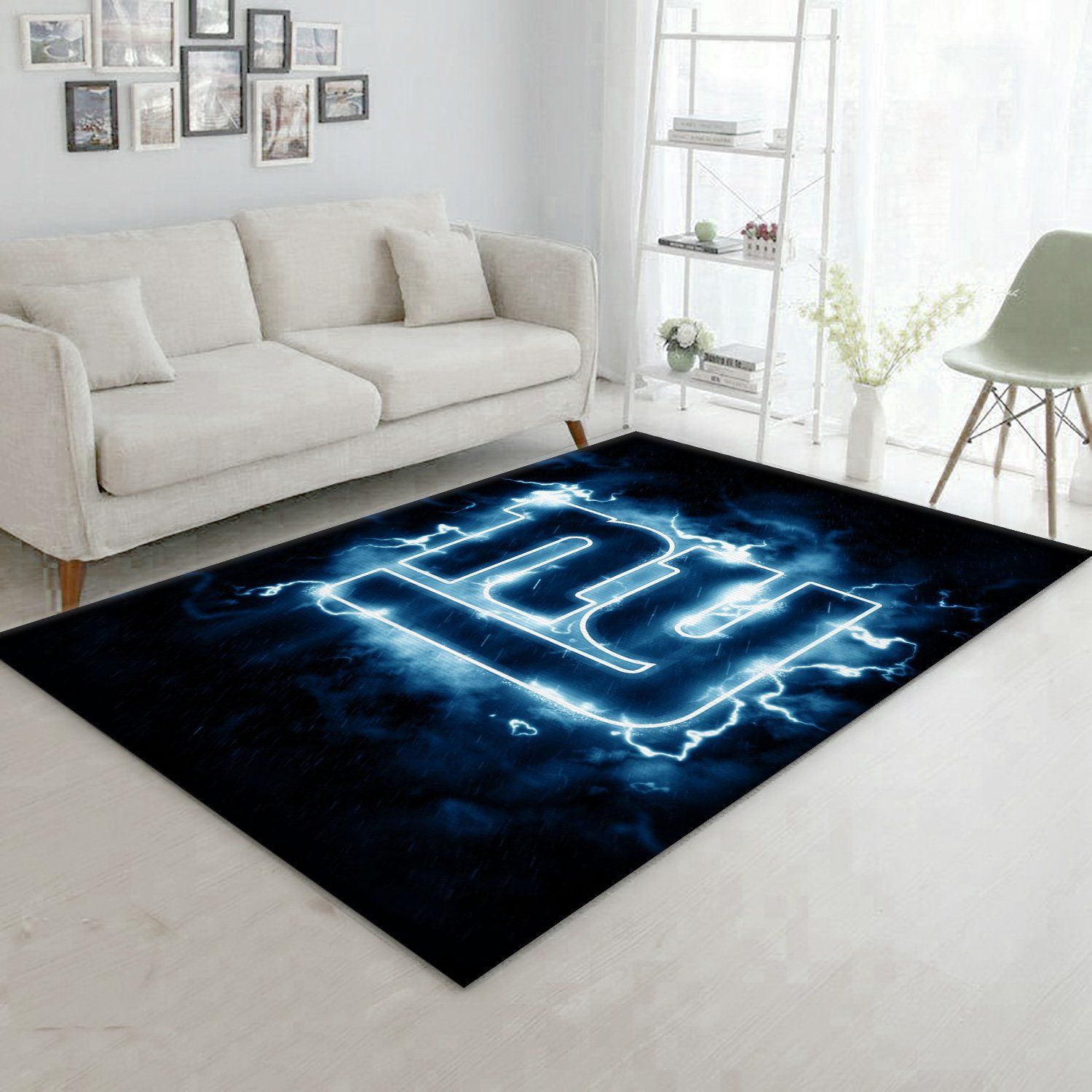 New York Giants NFL Area Rug Living Room Rug Home US Decor