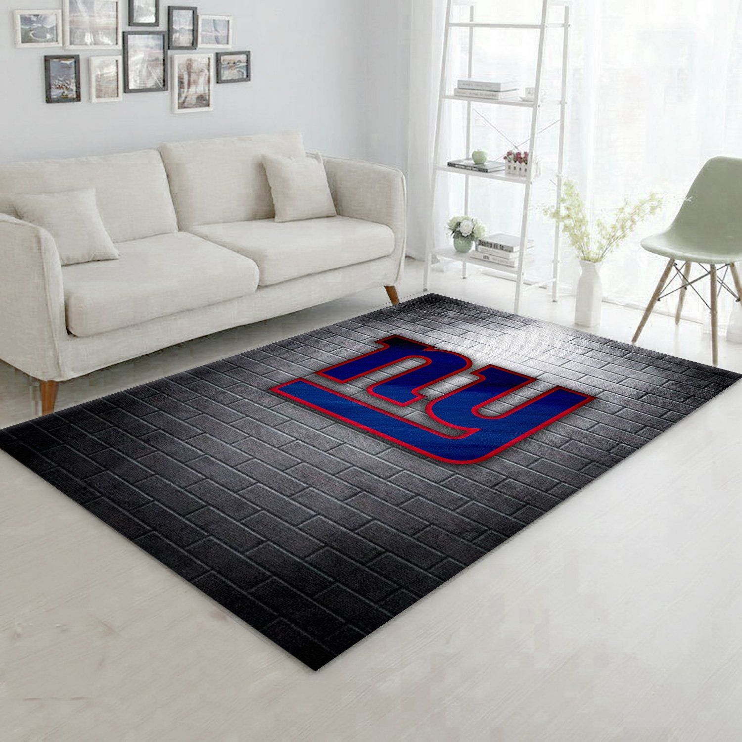 New York Giants Nfl Area Rug Living Room Rug US Gift Decor