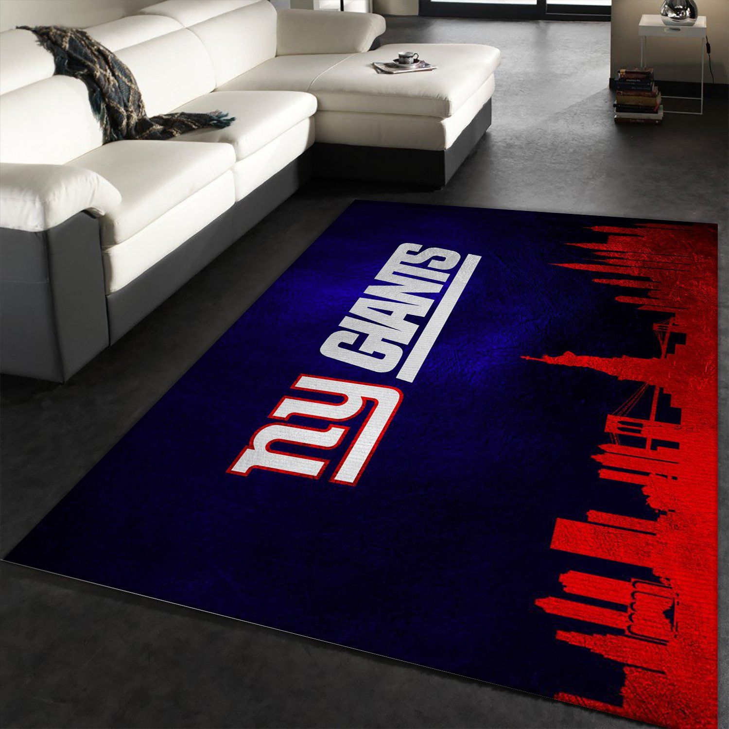 New York Giants NFL Team Logo American Style Nice Gift Home Decor Rectangle  Area Rug