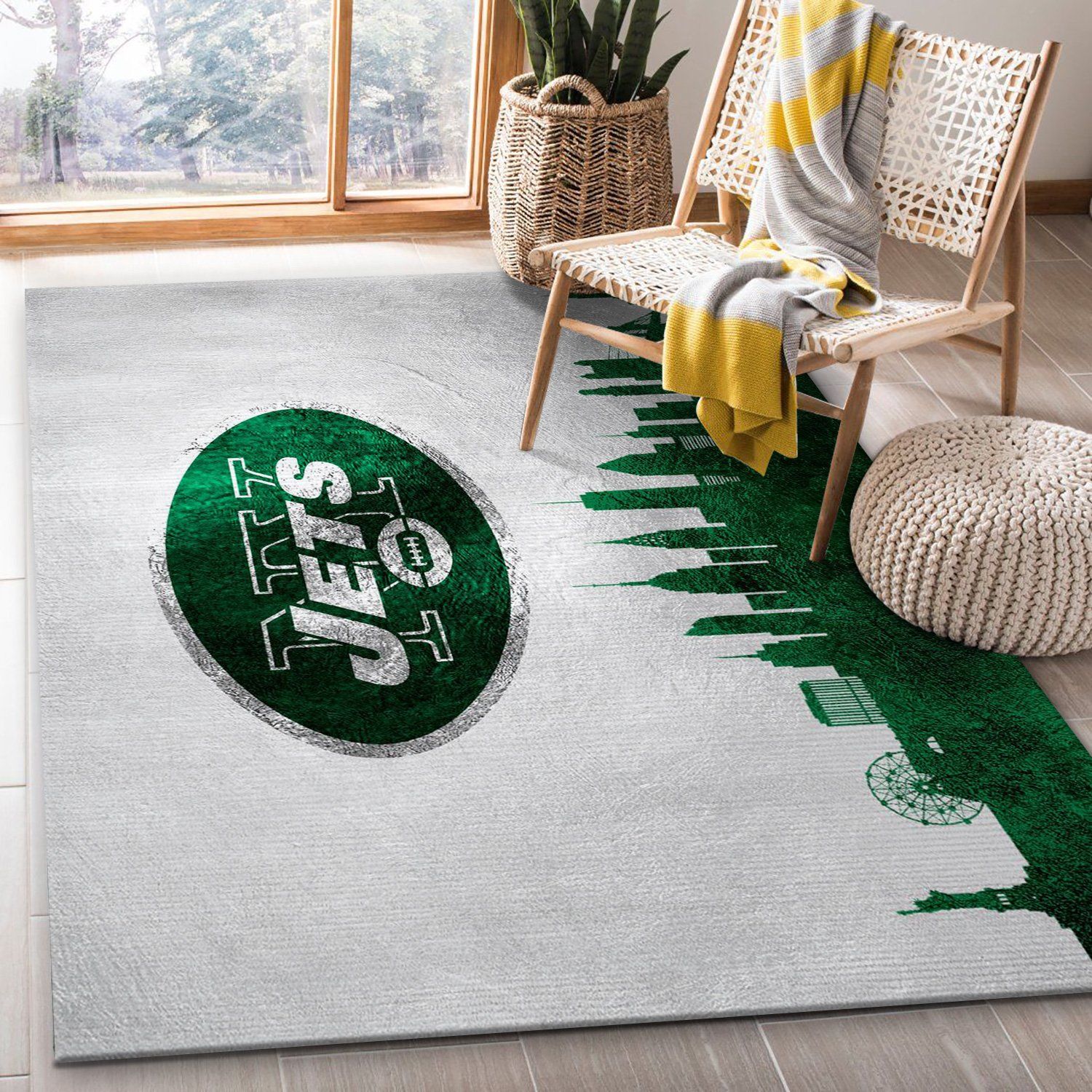 New York Jets Nfl Team Logo Snoopy Us Style Nice Gift Home Decor