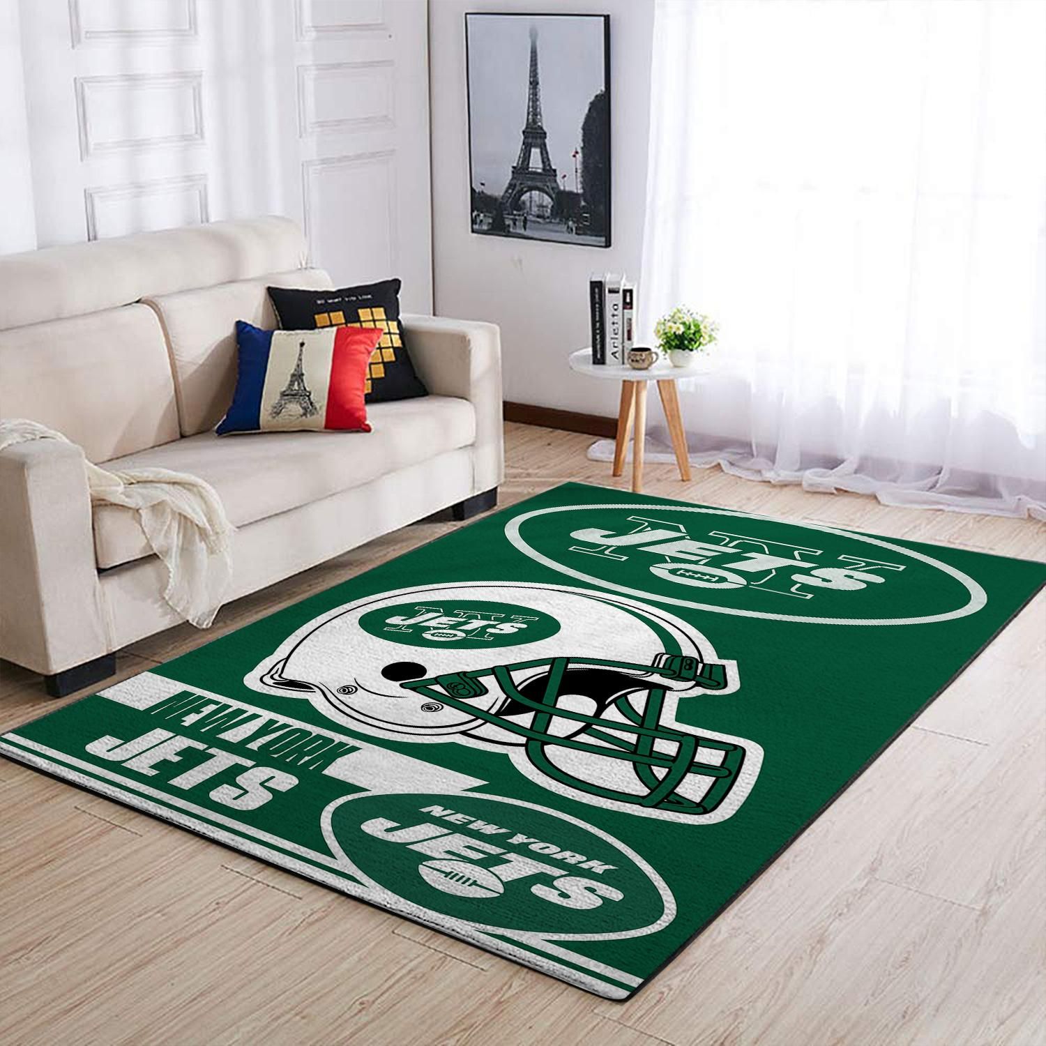 New York Jets Helmet Nfl Football Team Area Rug For Gift Bedroom Rug Home  Decor Floor Decor