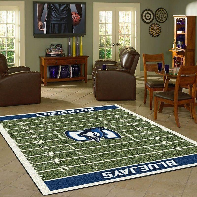 Nfl Football Fans Creighton Bluejays Home Field Area Rug Home Decor