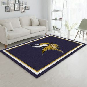 Minnesota Vikings Nfl Area Rug Bedroom Rug Home US Decor - Travels