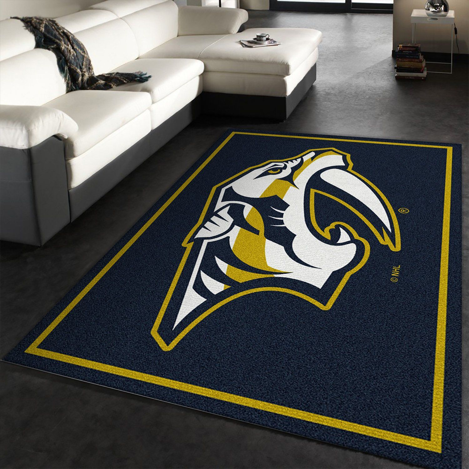 Nhl Spirit Nashville Predators Area Rug, Kitchen Rug, Home US Decor