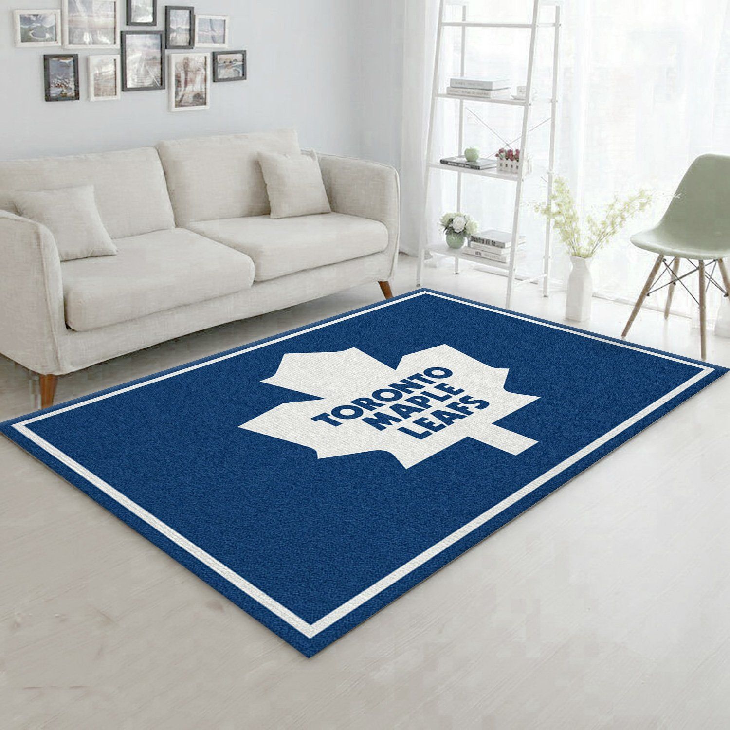 Nhl Spirit Toronto Maple Leafs Team Logo Area Rug, Kitchen Rug, Christmas Gift US Decor