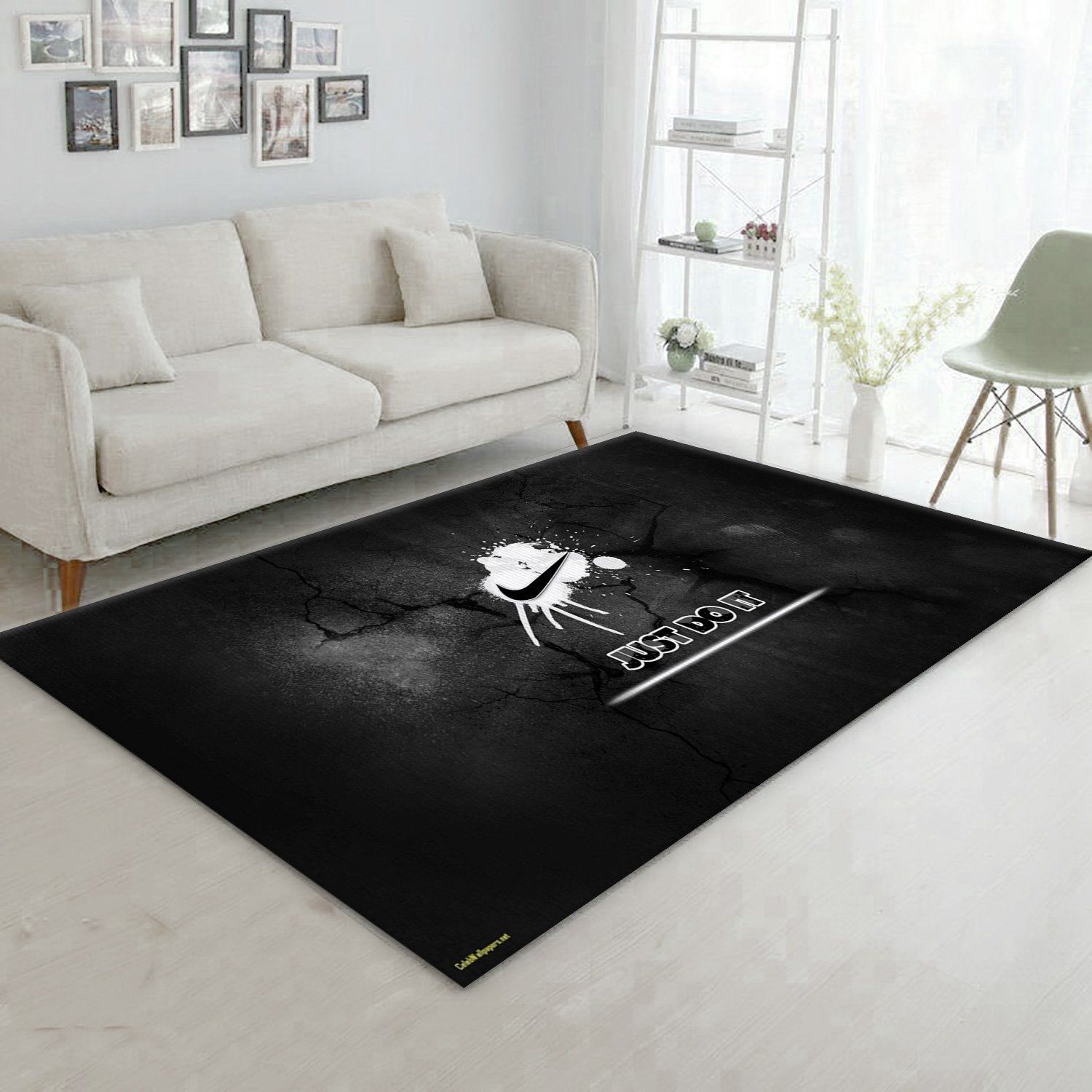 Nike Area Rug Bedroom Rug US Gift Decor